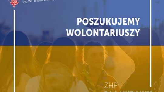 Hufiec ZHP Ciechanów przyjmuje wolontariuszy w akcji "ZHP dla Ukrainy"