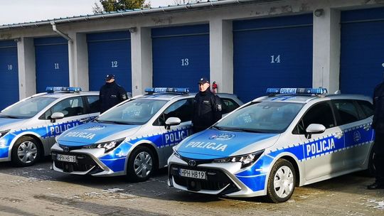 Hybrydy w przasnyskiej policji. Poprawią bezpieczeństwo i ochronią środowisko