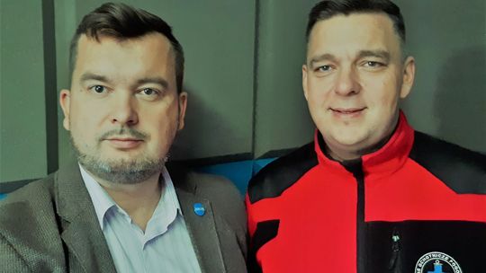 Igor WIloch, prezes Ciechanowskiego Wodnego Ochotniczego Pogotowia Ratunkowego w Radiu Rekord
