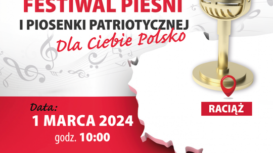 II Międzyszkolny Festiwal Pieśni i Piosenki Patriotycznej „Dla Ciebie Polsko”