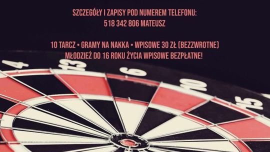 II Turniej Darta w Ciechanowie!
