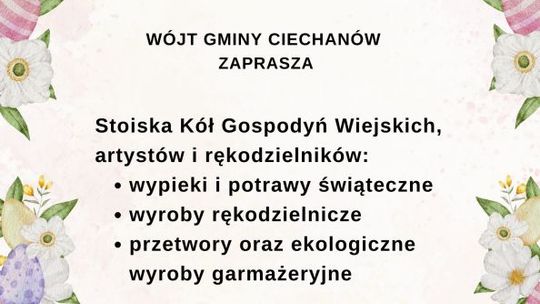 Jarmark Wielkanocny w Ciechanowie
