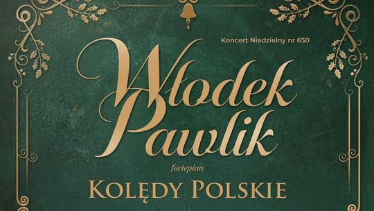 Jazzowe aranżacje kolęd w Opinogórze. Na scenie pojawi się Włodek Pawlik Plakat - kolędy jazzowe