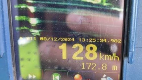 Jechał 128 km/h w terenie zabudowanym!