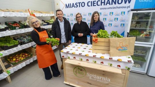 Jedzenie za punkty w ciechanowskiej EkoSpiżarni