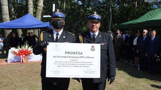 Jest wsparcie dla strażaków z regionu