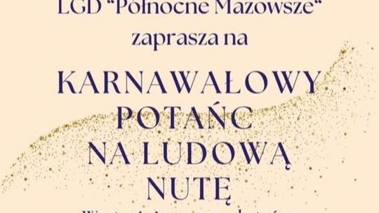 Karnawałowy Potańc na Ludową Nutę w Watkowie