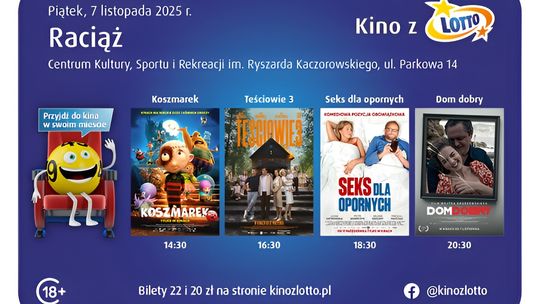 Kino z LOTTO rusza w Polskę! Premierowe seanse i akcja społeczna