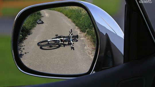 Kolejne potrącenie rowerzysty w powiecie płońskim