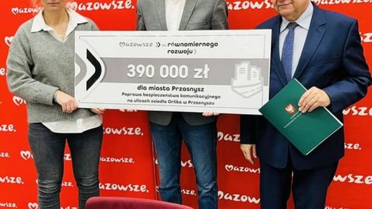 Kolejne środki zewnętrzne dla Przasnysza