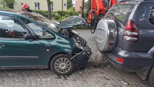 Kolizja na Sienkiewicza, ranne 7-letnie dziecko