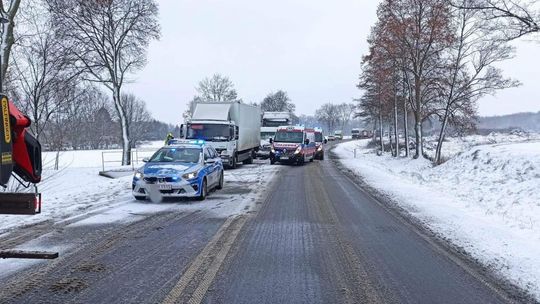 Kolizja za kolizją. Podsumowanie feralnego poniedziałku na ciechanowskich drogach