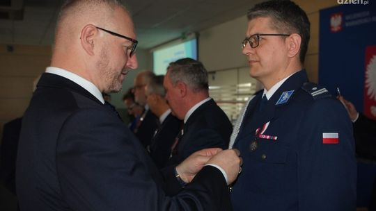 Komendanta Powiatowego Policji w Ciechanowie i podinsp. Mitter otrzymali odznaczenia
