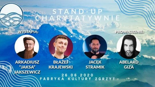 "Komicy dla Zgrzytu" - charytatywny stand-up w Ciechanowie