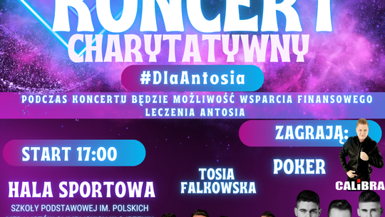 Koncert charytatywny #dlaAntosia w Ojrzeniu – pomoc dla Antosia Malinowskiego