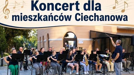Koncert Orkiestry Dętej OSP w Ciechanowie