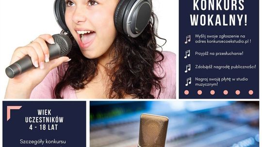 Konkurs wokalny! Nagrodą główną nagranie płyty w studio muzycznym