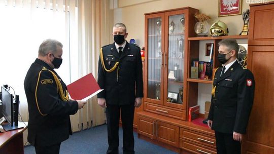 kpt. Piotr Kuligowski został Dowódcą Jednostki Ratowniczo Gaśniczej w Przasnyszu