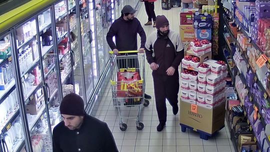 Poszukiwanie podejrzani o kradzież