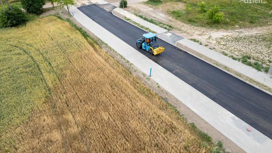 Krucza w nowej odsłonie. Postępuje modernizacja dróg na osiedlu Słonecznym