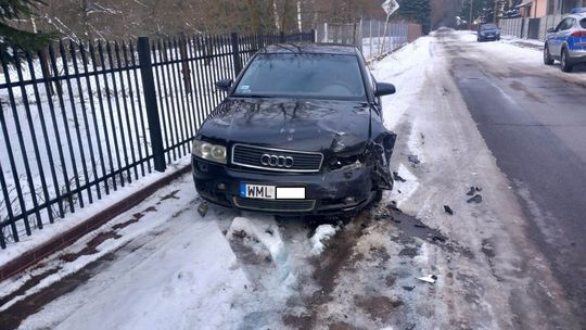 Kto uderzył w Audi? Policja na tropie sprawcy