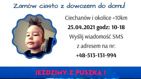 Kup ciasto, pomóż Filipowi. Ciachowóz już jutro!