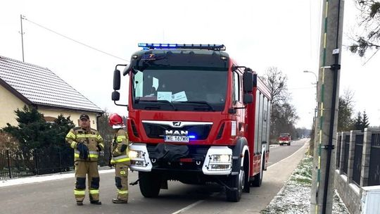 Lipa. Strażak po służbie ugasił pożar