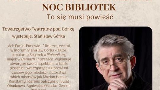 Liryczna Noc Bibliotek w Krzywej Hali