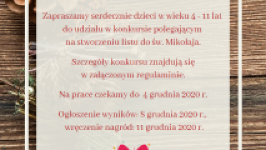 List do świętego Mikołaja