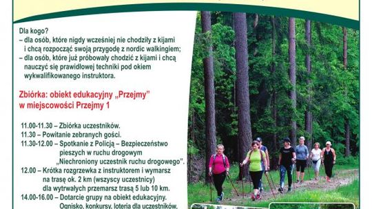 Majowy Nordic Walking - baw się z Nadleśnictwem Przasnysz