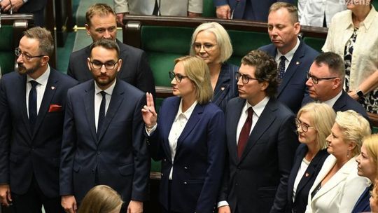 
Maria Joanna Koźlakiewicz złożyła ślubowanie poselskie