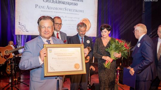 Marszałek Struzik zasłużony dla powiatu ciechanowskiego