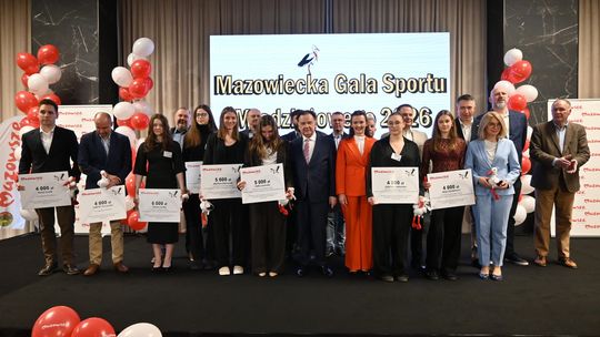 Mazowiecka Gala Sportu Młodzieżowego. Ponad 500 medali i nagrody dla mistrzów