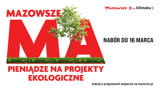 Mazowsze dla klimatu – trwa nabór wniosków