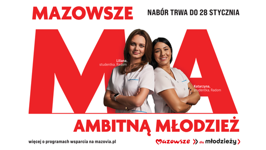 "Mazowsze dla młodzieży" - nabór wniosków ruszył! Pula nagród: 1,15 mln zł