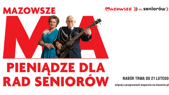 Mazowsze dla seniorów - są pieniądze na działalność osób 60+