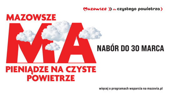 Mazowsze ma pieniądze na czyste powietrze
