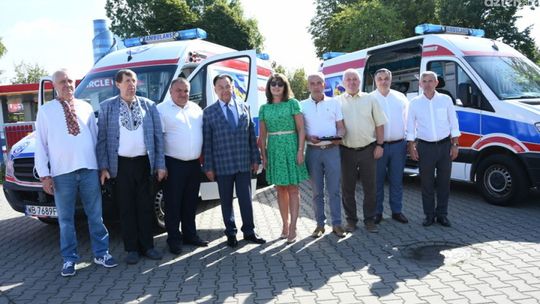 Mazowsze przekazuje kolejne karetki dla Ukrainy
