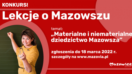 Mazowsze tematem lekcji