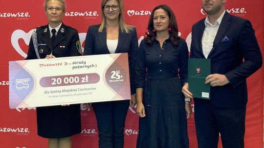 Mazowsze wspiera strażaków i koła gospodyń wiejskich. 1,5 mln zł dla subregionu ciechanowskiego