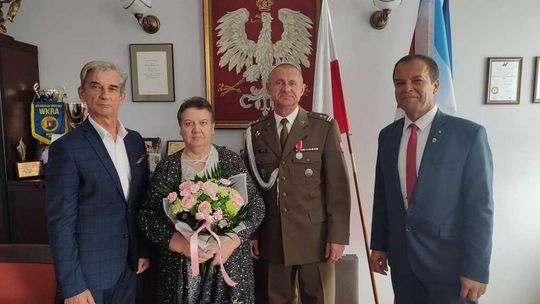 Medal „Za zasługi dla obronności kraju” wręczony w Bieżuniu