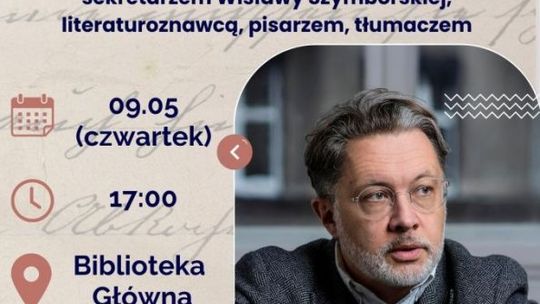 Michał Rusinek przyjedzie do Przasnysza