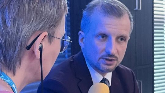 Mikołaj Dorożała odwiedził Ciechanów. Wiceminister rozmawiał z leśnikami i mieszkańcami