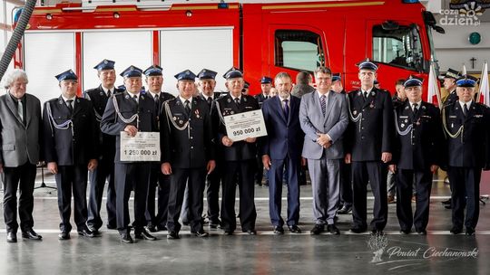 Miliony dla strażaków ochotników z powiatu ciechanowskiego