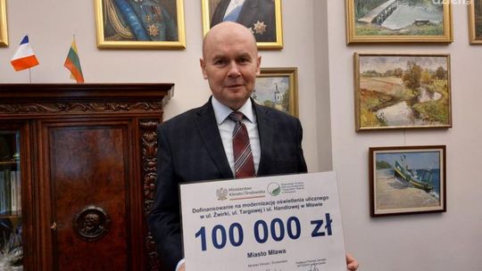 Mława. 100 tys. dotacji na modernizację oświetlenia
