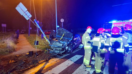 Mława. 5 osób rannych, w tym 3 dzieci. Groźny wypadek na Nowowiejskiej