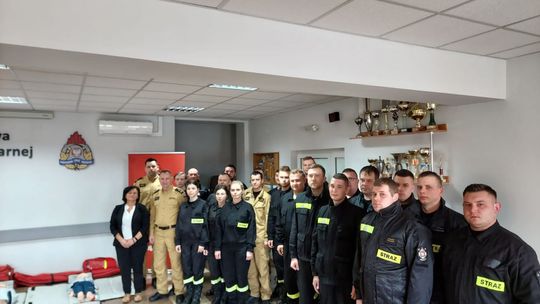 Mława. Kurs pierwszej pomocy dla druhów OSP