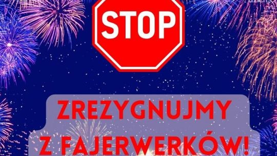 Mława mówi STOP fajerwerkom!