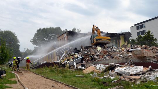 Mława. Na razie wyburzają, potem wybudują żłobek