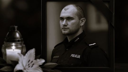 Sierżant Paweł Michalski z Komendy Powiatowej Policji w Mławie